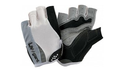 Велоперчатки женские Liv Road pro gloves White/Gray, M (уценка) (LIV 111404)