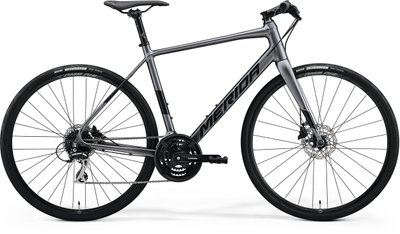 Велосипед міський MERIDA SPEEDER 100, SILK DARK SILVER(BLACK), XL (A62211A 00349)