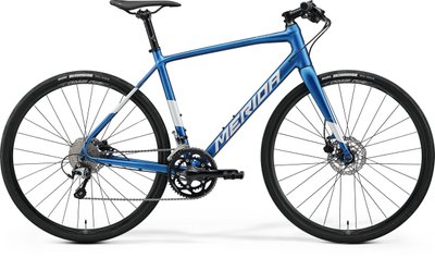Велосипед міський MERIDA SPEEDER 300 III1, Silk Blue (Dark Silver), S (A62411A 00045)