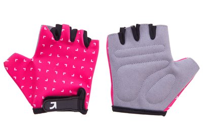 Перчатки детские без пальцев Green Cycle MIA, Pink/White, XS (CLO-55-28)