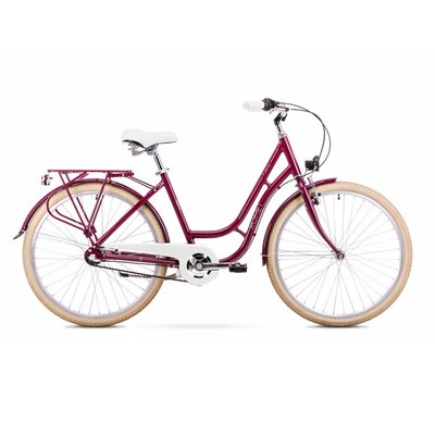 Велосипед Romet 19 Turing 3S фиолетовый 18 M ver 1