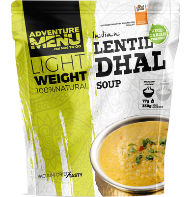 Острый суп с чечевицей Adventure Menu Lentil Dhal (soup) 77 г (AM 211)
