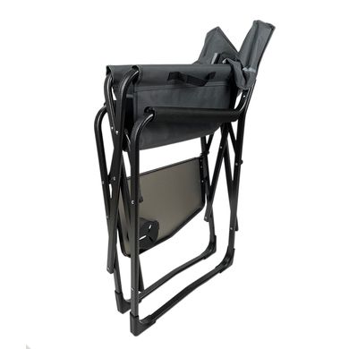 Крісло кемпінгове BaseCamp Rest, 41x61x92 см, Grey/Brown (BCP 10508)
