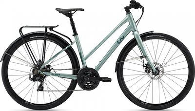 Велосипед міський Liv Alight 3 City Disc, silver green, S (2200156214)