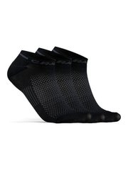 Набор носков Core Dry Shaftless Sock 3-Pack, чорные, 37-39р (7318573513418)