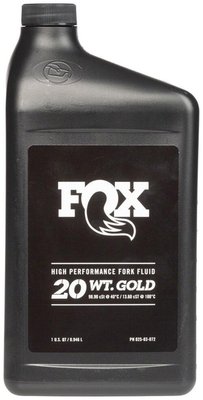 Масло Fox Racing Shox Suspension Fluid Gold 20 WT, 946 ml (025-03-072)