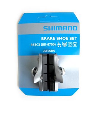 Гальмівні колодки шосейних гальм Shimano R55C3 Ultegra срібл. (SHMO Y8G698080)