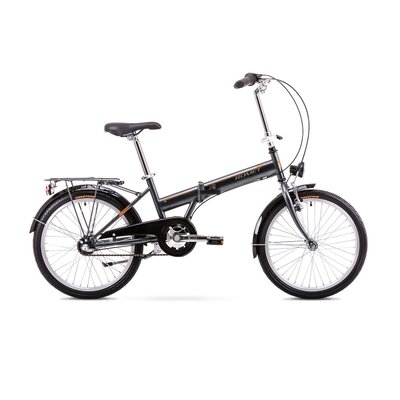 Велосипед Romet 19 Wigry 2 графітово-помаранчевий 11 M