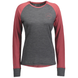 Термофутболка женская Scott W Defined Merino Longsleeve Shirt, Ochre red/Dark grey melange, L (277793.7052.008)