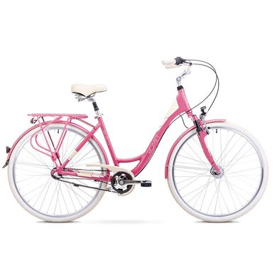 Велосипед Romet 18 ART DECO 3 розовый 19 L