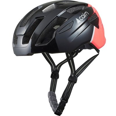Шлем велосипедный Cairn Prism II Shiny Black / Neon Pink, 52-55 cm (CRN 0300280-31-5255)
