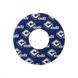 Кільця на гріпси ODI Grips Grip Donuts, Blue w/ White Logos (F70DNU)