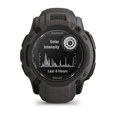 Смарт-часы Garmin Instinct 2X Solar, Graphite (753759319328)
