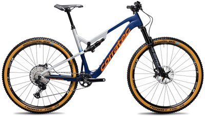 Велосипед двопідвіс Corratec Revolution iLink PRO Dark Blue/Silver/Orange 48 L (BK26002-48dbSO0)