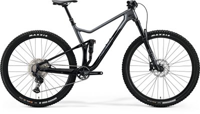 Велосипед двохпідвіс MERIDA ONE-TWENTY 6000, METALLIC BLACK/GREY, XL (A62211A 04317)