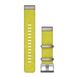 Ремешок Garmin MARQ QuickFit 22, Jacquard Weave Nylon Strap, Yellow/Green (753759251239)