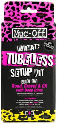 Комплект для бескамерки MUC-OFF TUBELESS KIT ROAD 60mm (MC.20084)