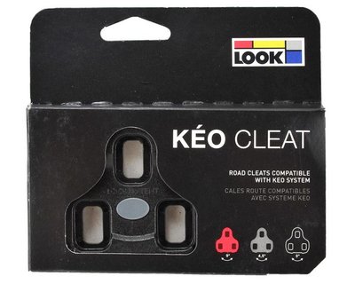 Шипи до педалей Look KEO CLEAT BLACK, KEO system, люфт 0 градусів (8148)