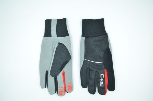 Перчатки велосипедные Briko Wind X-C Trail Glove, Black/Grey, S (GNT-12836.S)