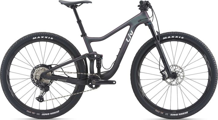 Велосипед двухподвес Liv Pique Advanced Pro 1 29", 2021, Dark iridescent, XS (2101032103)