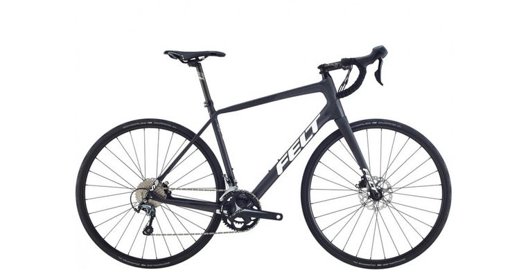 Велосипед шоссейный Felt VR6 matte obsidian grey carbon,white 54cm (11737554)