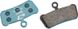 Колодки тормозные дисковые Jagwire Organic Sport Disc DCA798 (2 шт) - SRAM® Guide RSC, RS, R, Avid® Trail, Blue (DCA798)