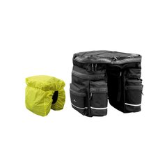 Сумка-штаны на багажник LONGUS Triple 22л, Black (LNGS 399023)