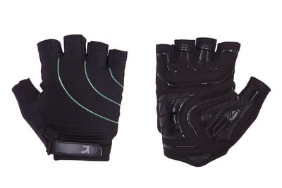 Перчатки без пальцев Green Cycle Nimble 2, Black/Green, S (CLO-63-96)