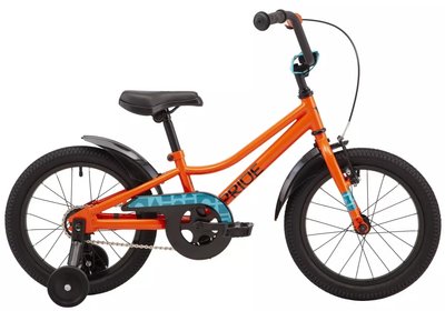 Велосипед дитячий 16" Pride FLASH 16, 2023, Orange (SKD-67-97)