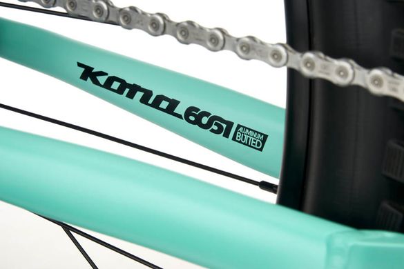 Велосипед горный Kona Big Honzo DL 2022 с пробегом, Mint Green, L (KNA B22HZB USED)